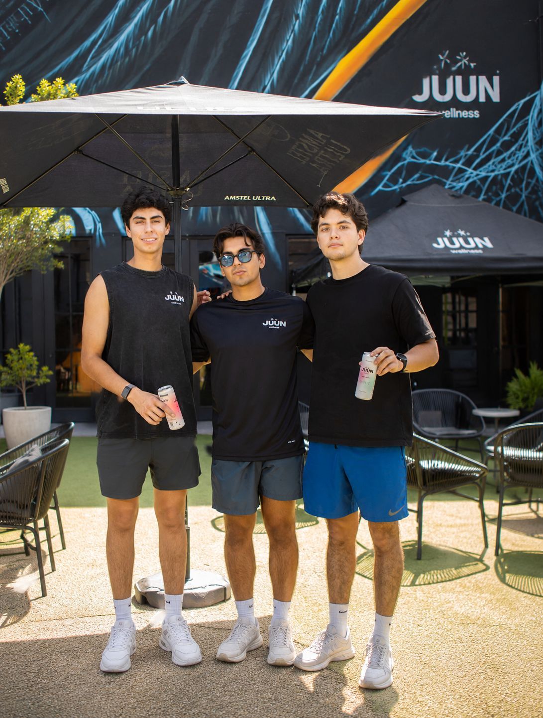 Founders de JUUN — Max, Alex y Vicente